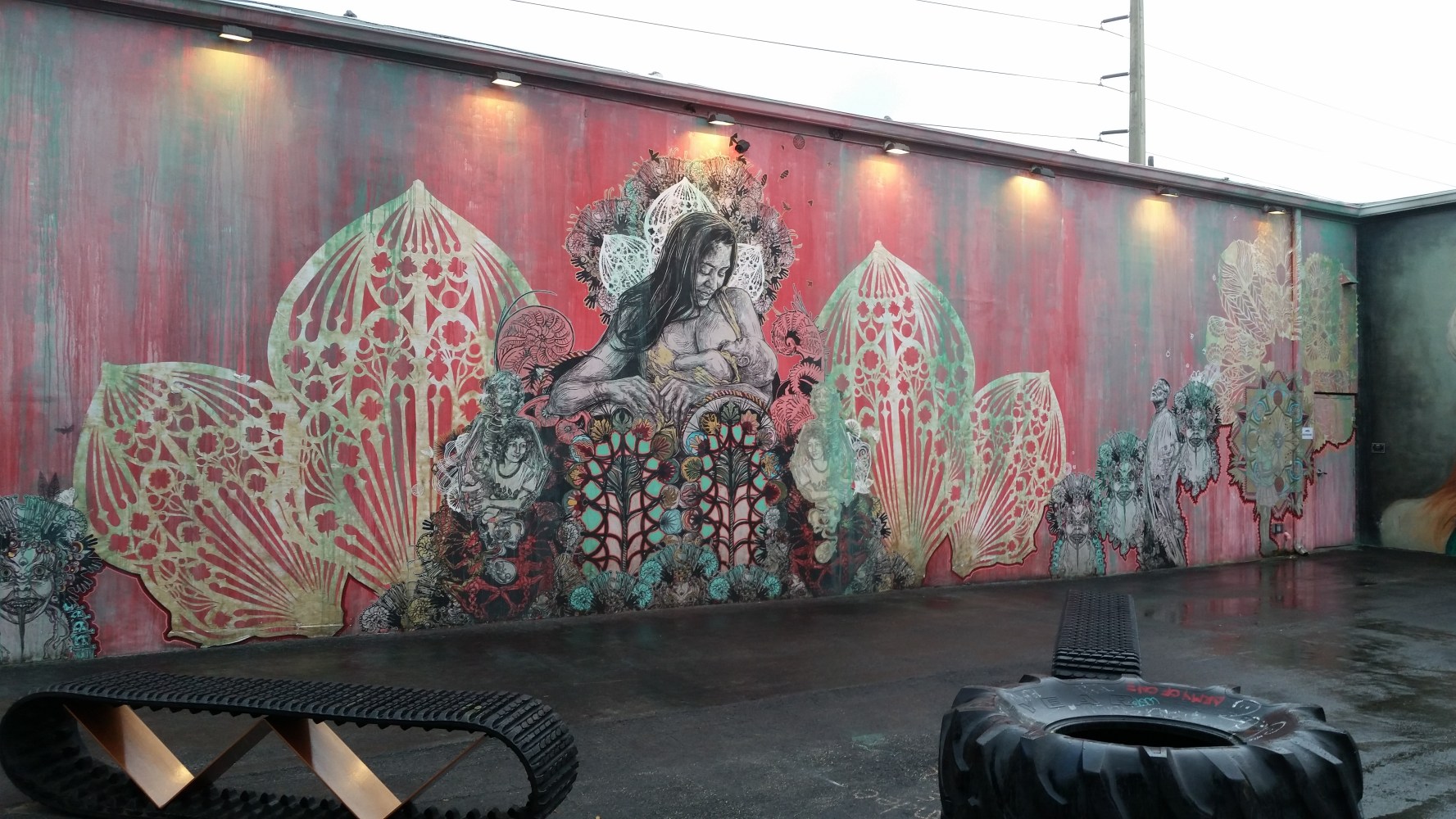 Swoon at Wynwood Walls