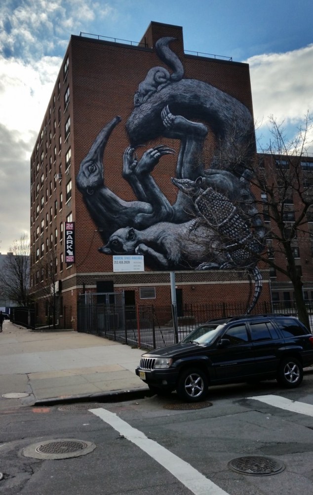 ROA for Monument Art Festival