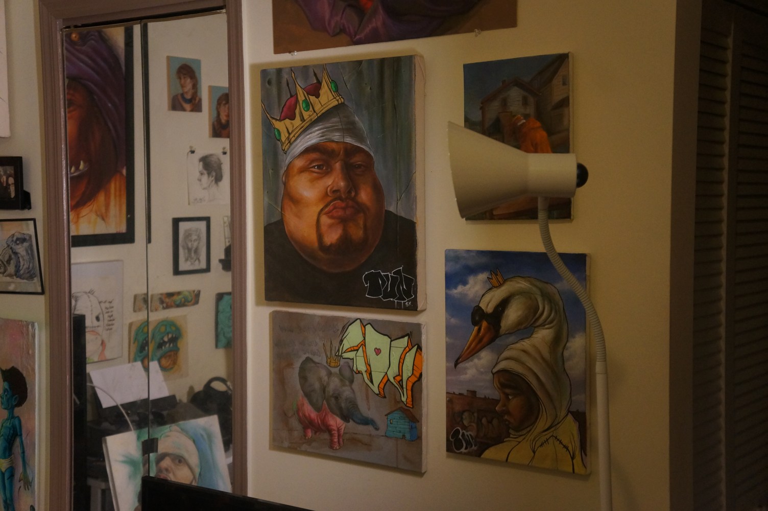 Portrait of Big Pun by Rob Plater