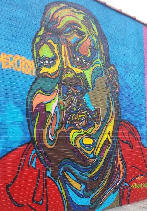 Fumero’s self Portrait at Halsey Street