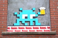 Space Invader has a Beer