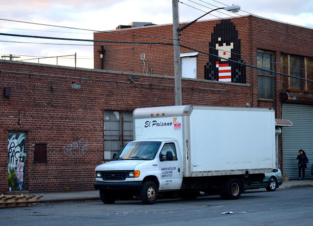 Joey Ramone Invader in Bushwick