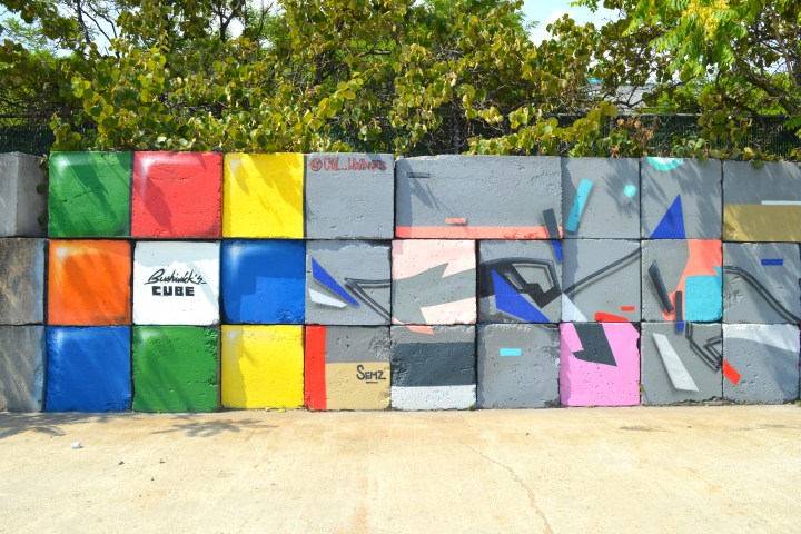 Bushwick's Cube street art