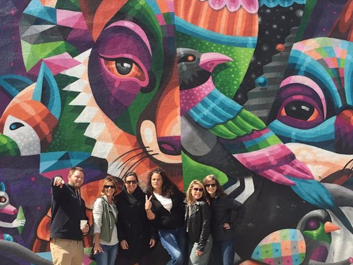 a group of colorful balloons